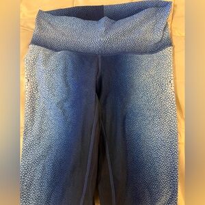 OAK Cobalt Shagreen Niyama Sol M leggings